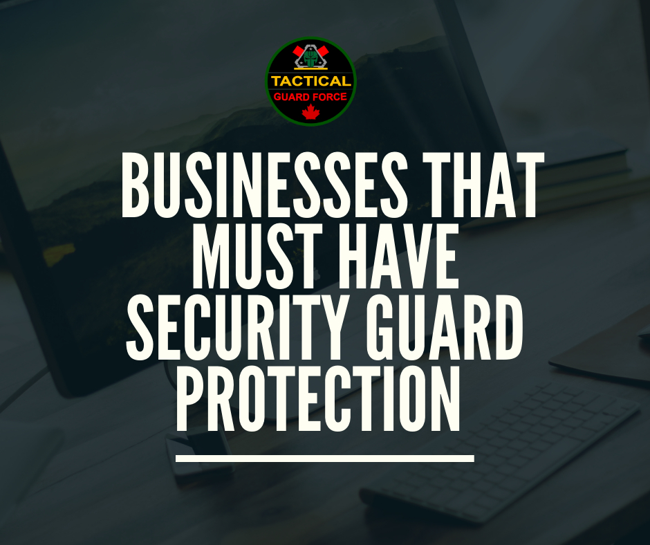 Security Guard Services in toronto